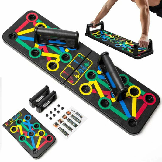 Push-up board: Tabla de flexiones portátil